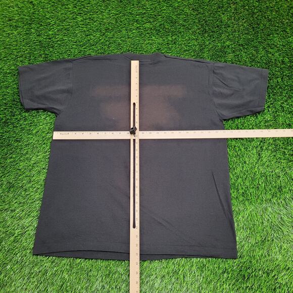 Vintage 80s Seagrams-Gin Shirt Womens XL 23x27 Electrifying Lady - Picture 6 of 15